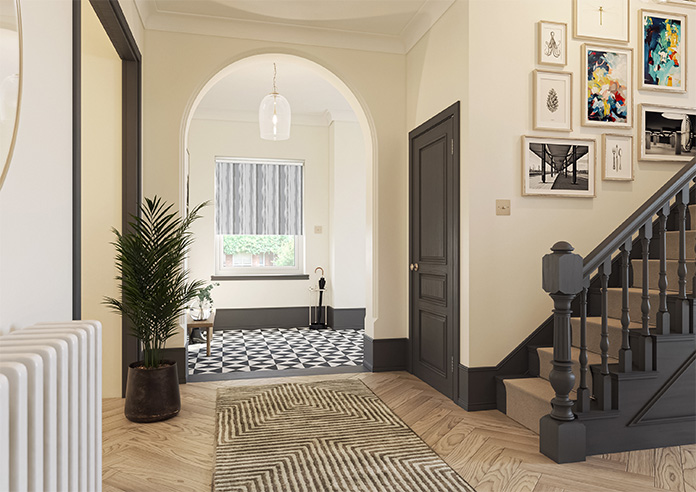 Waterfall Stripe, Tranquil - Roller Blind - Image 7